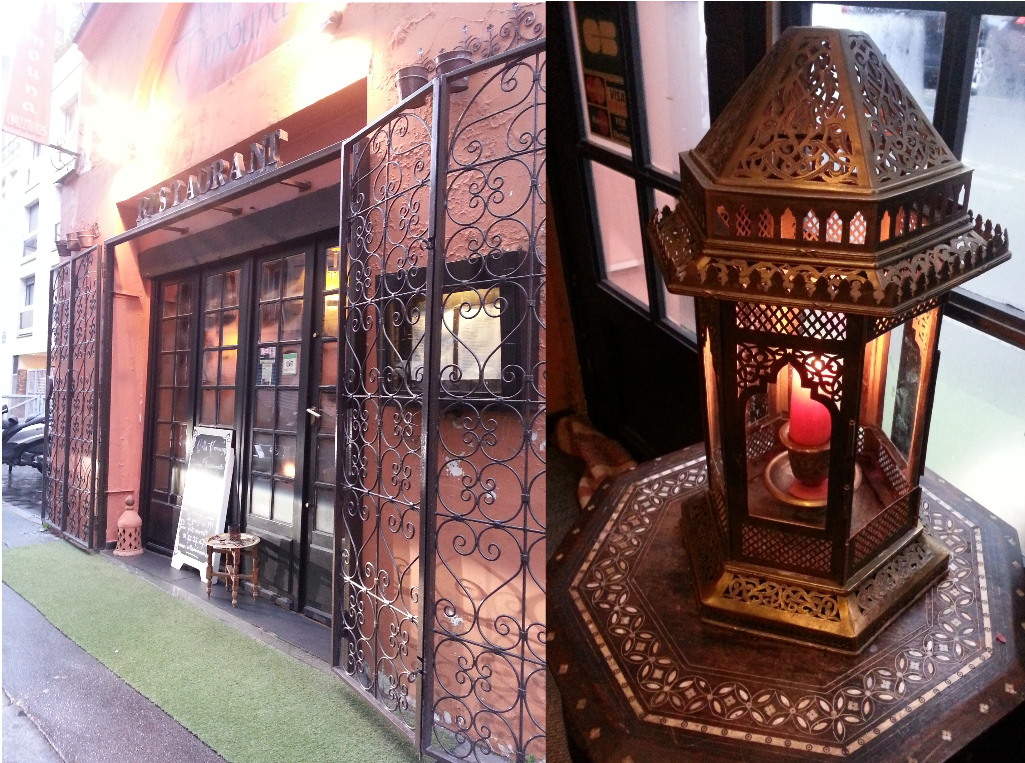 Villa Mimouna Moroccan restaurant paris 17